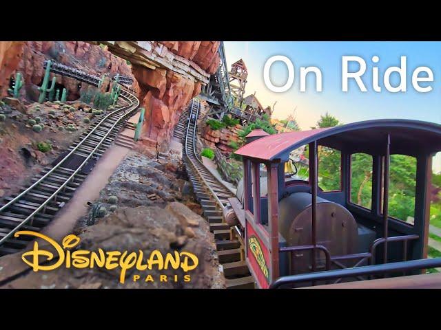 [4K POV] Big Thunder Mountain - On Ride - Disneyland Paris