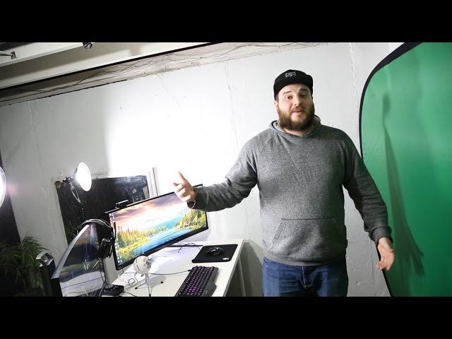 THE SICKEST SPARE GAMING SETUP EVER!
