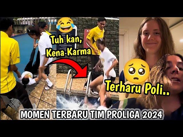 "Duh Kan Jadi Sial" Hahaha | Momen Pemain Proliga 2024 Match Perdana di Pontianak!!