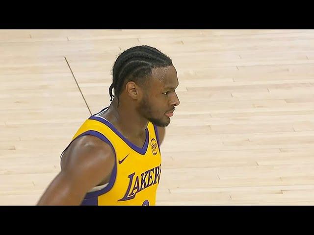 Bronny James Lakers Summer League Debut! Lakers vs Kings