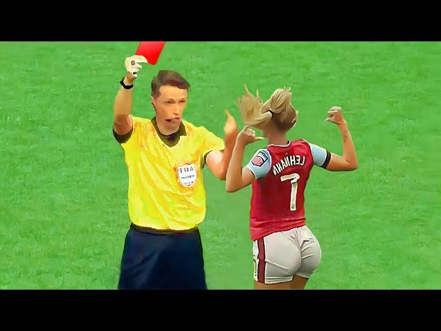 Funny Red Card Moments In Women's Football