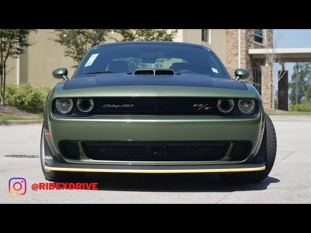 2020 Dodge Challenger R/T Scat Pack Widebody - Shaker 50th Anniversary - Review - rideXdrive