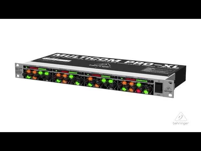 MULTICOM PRO-XL MDX4600 4-Channel Expander/Gate/ Compressor/Peak Limiter