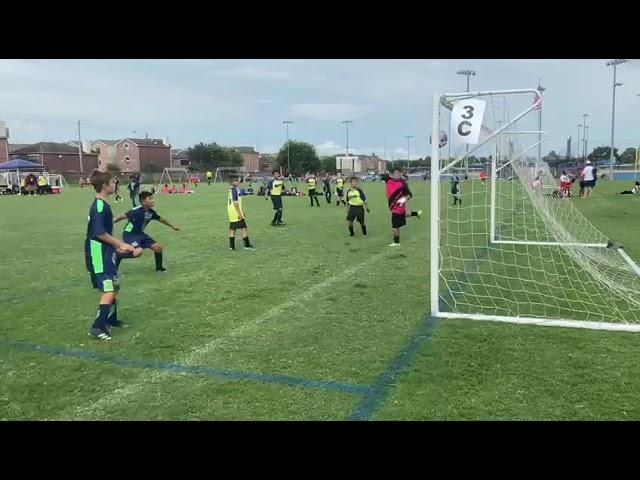 Highlights of Pearland SC 10B BLUE  (4) VS Brazosport Youth Soccer Assn. BYSA Bay City FC (1).