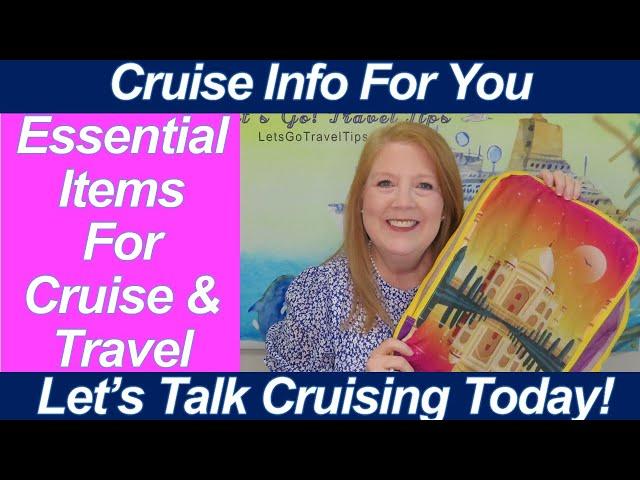 CRUISE & TRAVEL ESSENTIALS Amazon Shopping Items You Need! Backpack, Packing Cubes, Pouches, Socks