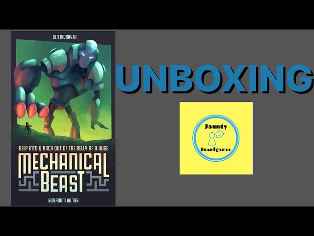 Mechanical Beast - UNBOXING