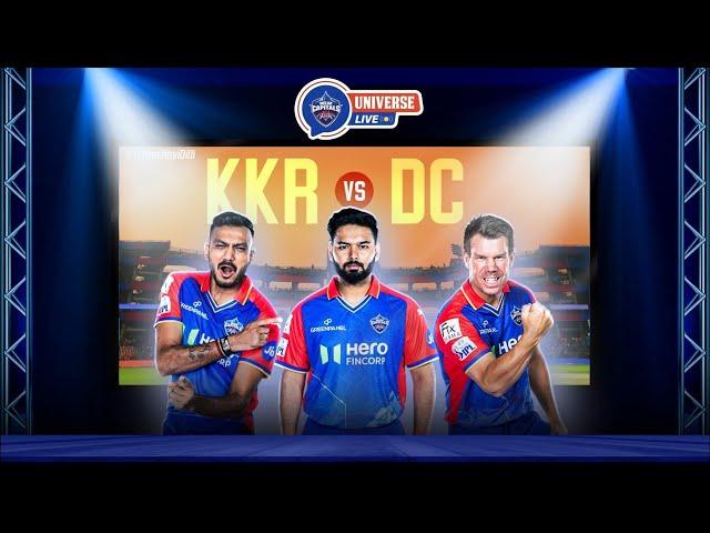 DC Universe Live | IPL 2024 l | DC Toli | KKRvDC