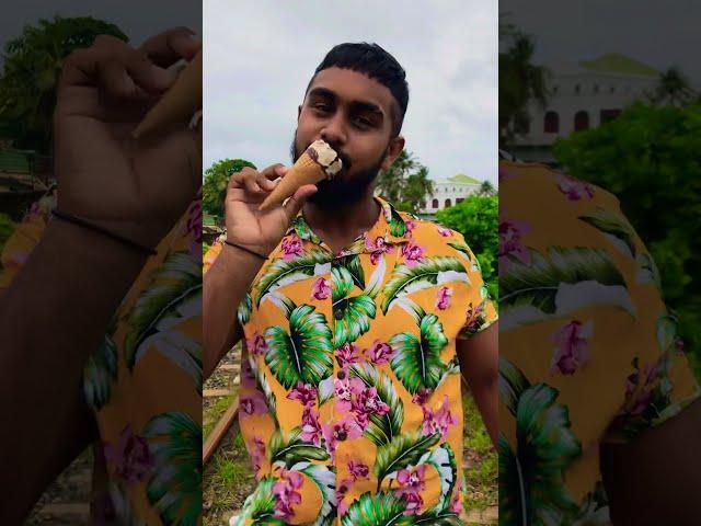 Eating Ice creams in public areas | Ruchiya asmr