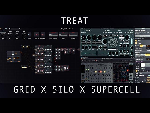 Treat x  Krampus Night Ambient x Bitwig Grid + Unfiltered Audio Silo + VCV Rack 2 Pro