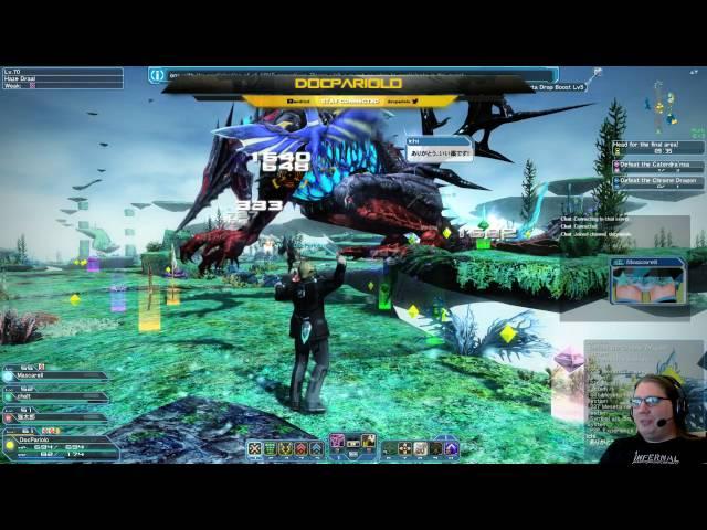 PSO2 - emergencia chrome dragons SH con Cheski