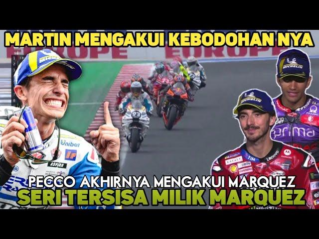  BRUTAL! MARC SIAP LIBAS 7 SERI SISA DEMI JURDUN, MARTIN MALU MASUK PIT SENDIRI, PECCO AKUI MM93