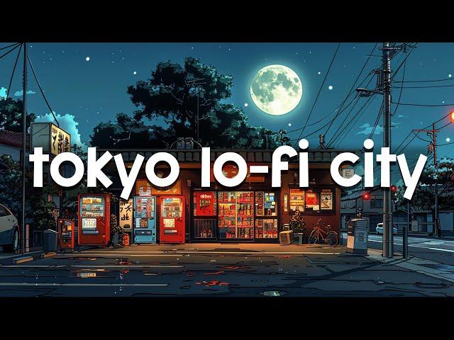 90's Lofi City Retro Tokyo Lofi  Lo fi Beats To Sleep, Relax  [lofi hiphop mix]