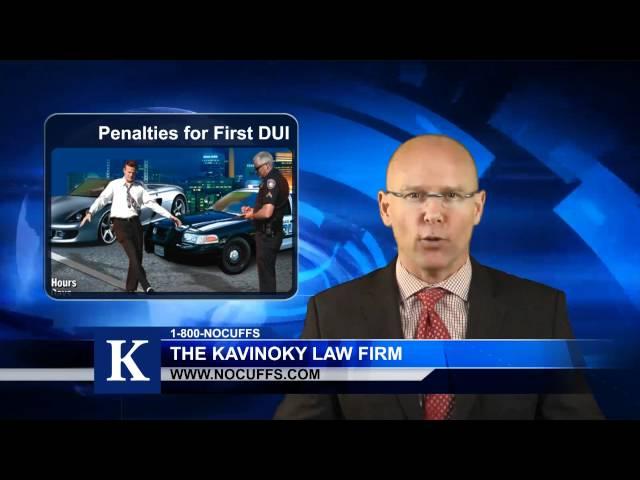 DUI California First Offense: What are the Penalties for a First DUI?