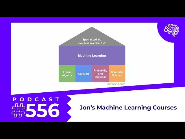 SDS 556: @JonKrohnLearns's Machine Learning Courses