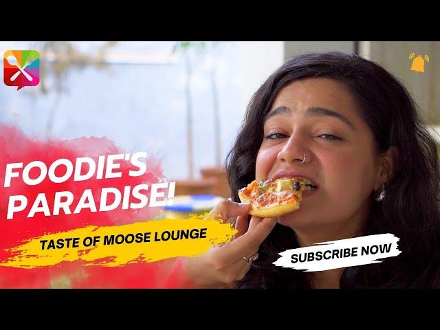 Exploring Moose Lounge in Chandigarh | Pasta, Pizza & More! | Shivangi Walia