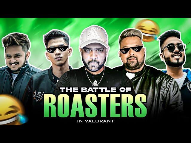 The Battle of roasters in Valorant *EPIC ROAST*