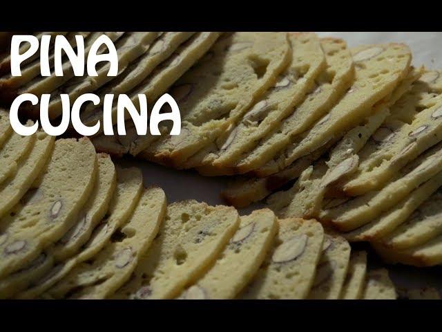 Italian Biscotti (Almond Biscuits) - Pina Cucina Ep. 12