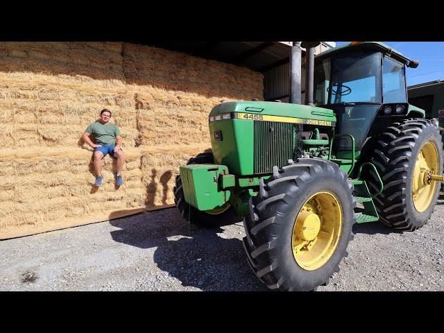 The process of making hay start to finish