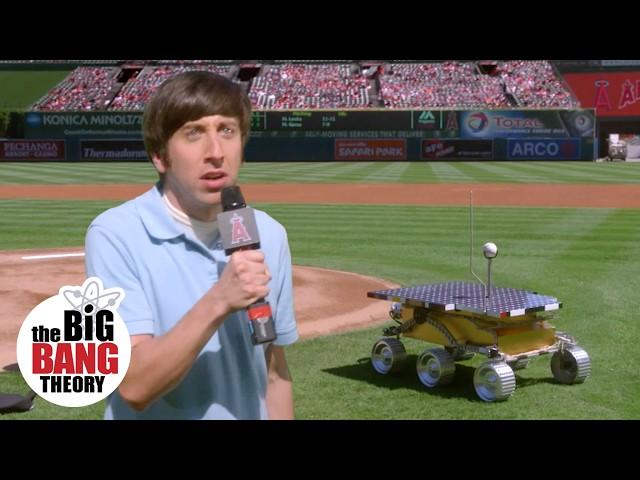 The Mars Rover is Terrible at Baseball | The Big Bang Theory