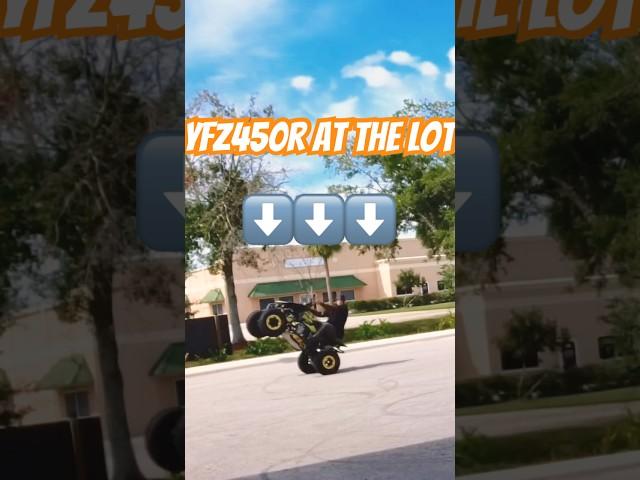 Yfz450r wheelies #shorts #fyp #shortfeed #bikelife #trending #yfz450r #wheelie #automobile