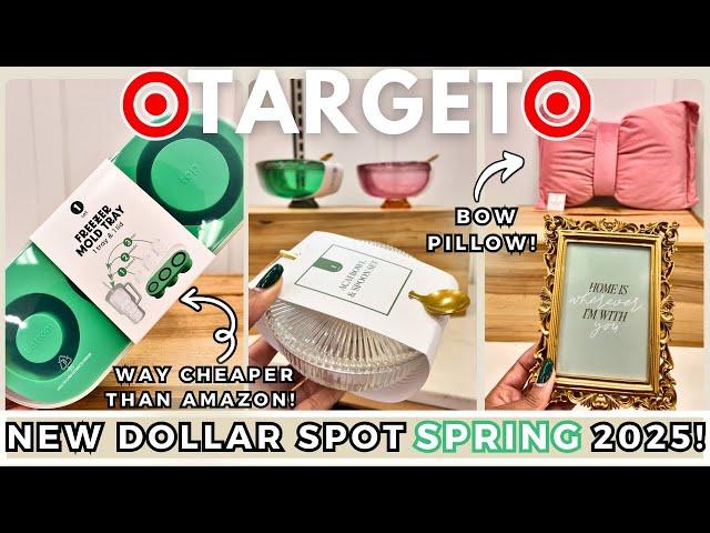 NEW TARGET DOLLAR SPOT  SPRING 2025 SHOP WITH ME | HOME DECOR MUST HAVES | SHOPPING VLOG