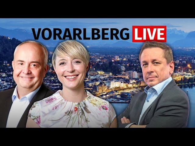 Vorarlberg LIVE mit Andrea Kerblender und Manfred Böhmwalder