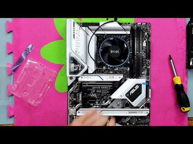 Asus Prime Z690-A motherboard - Review & Installation