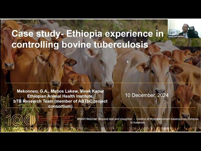 Case study Ethiopia on their experience in controlling bovine tuberculosis in animals