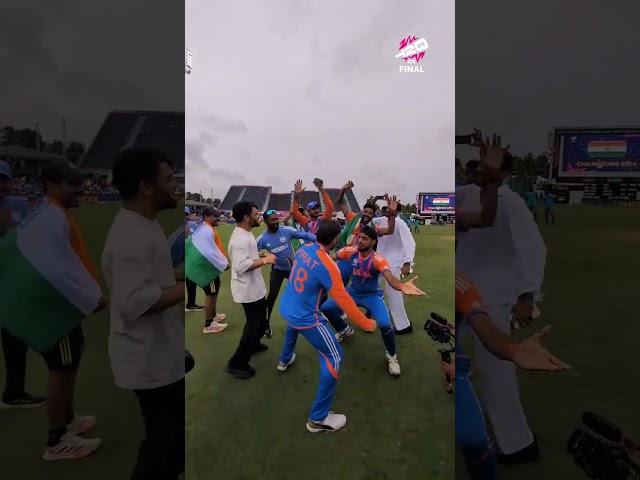 When you win, dance like everyone’s watching  #T20WorldCup #cricket #cricketshorts #ytshorts