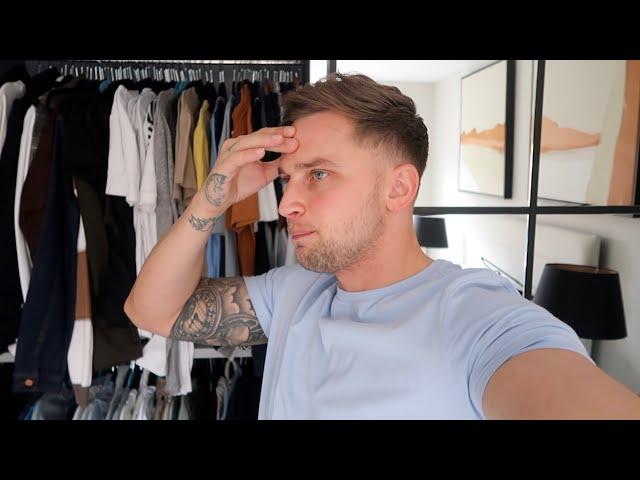 EXTREME CLOSET CLEAN OUT + DECLUTTER | organizing my closet | Carl Cunard