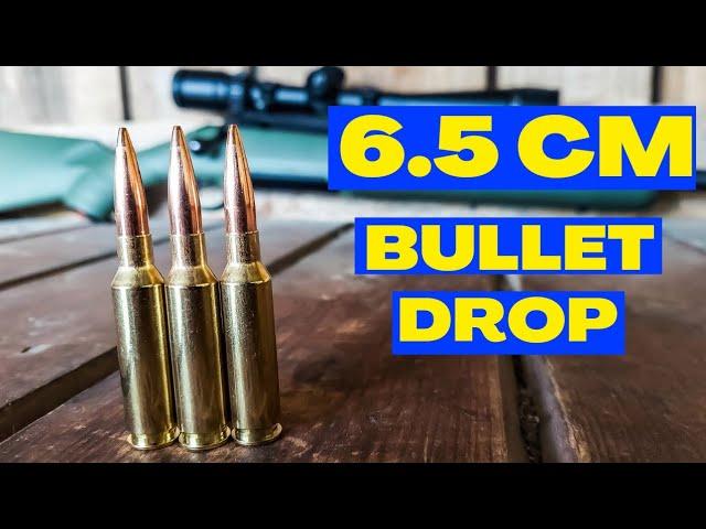 6.5 Creedmoor - Bullet Drop Demonstrated and Explained