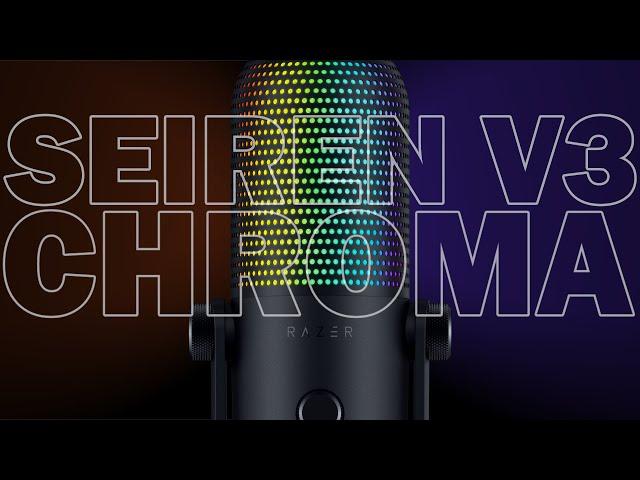 The Razer Seiren V3 Chroma: Their Best Mic To Date