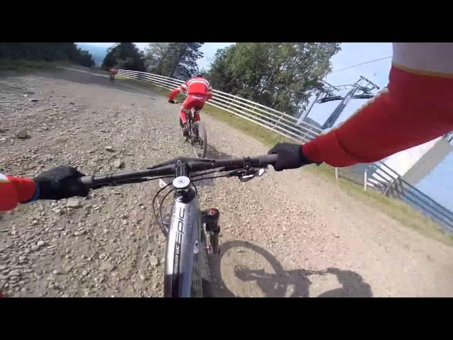 Danish national team in Hafjell-bikepark