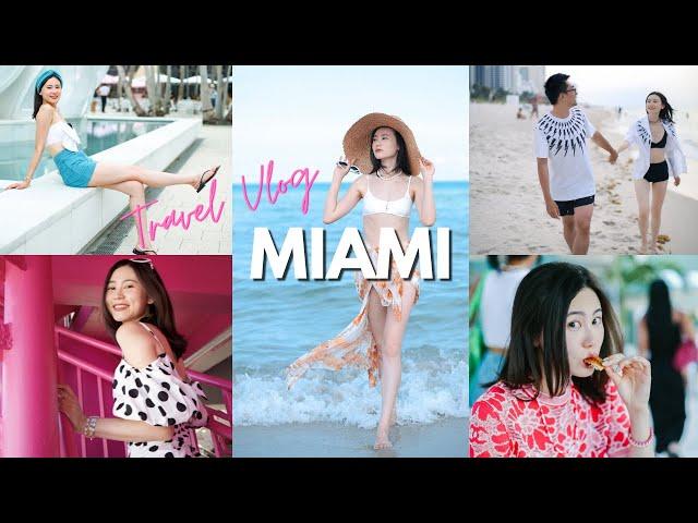 MIAMI VLOG! | 迈阿密旅行日记 | Vacation Fashion & Fun | Looks from Chanel, Reformation, Zara & more!