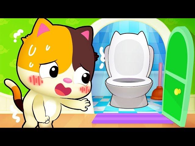 Mình sẽ không nhịn đi vệ sinh | Mèo con đi vệ sinh | Nhạc thiếu nhi vui nhộn | BabyBus