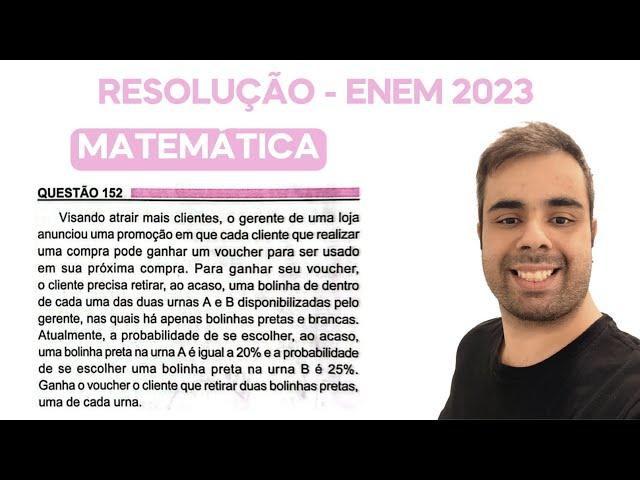 ENEM 2023 - Visando atrair mais clientes, o gerente de uma loja anunciou uma promoção em que cada