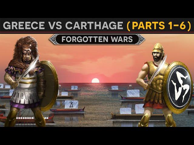 The Forgotten Punic Wars - Greece vs Carthage (481-306 BC) FULL DOCUMENTARY