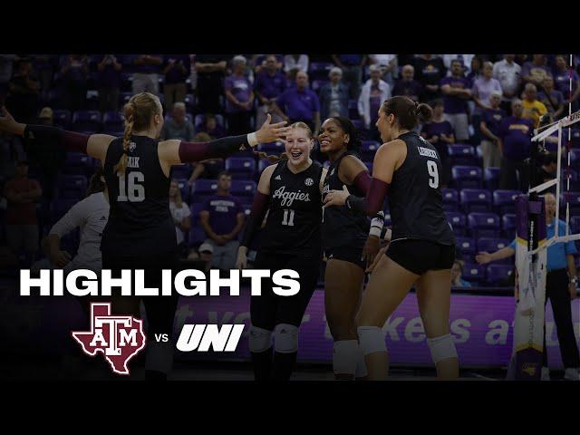 Highlights: Texas A&M vs UNI