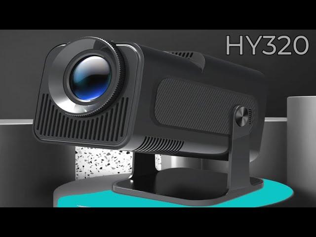 HY320 Best Budget Projector Setup Quality Test