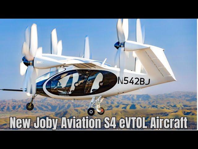 Cruising Range 322 Km | Curb Weight 1950 Kg | New Joby Aviation S4 eVTOL Aircraft