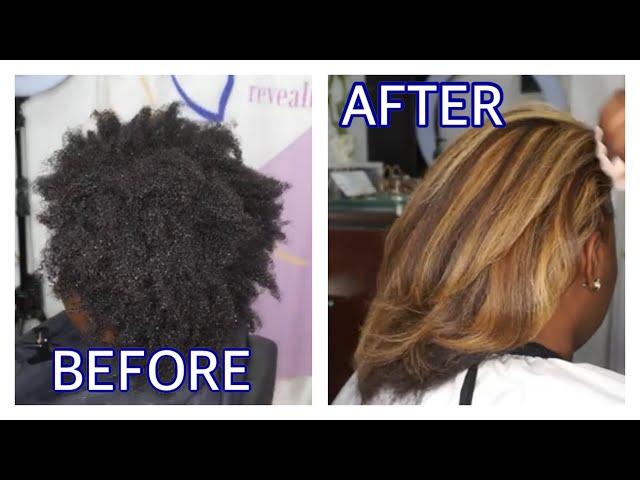 EXTREME NATURAL HAIR TRANSFORMATION | LOWLIGHTS, HIGHLIGHTS, TRILIGHTS, BASE COLOR ON TYPE 4 HAIR!