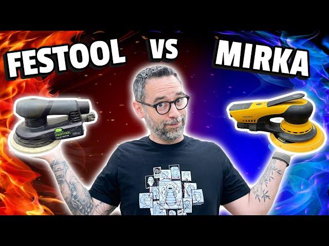 Mirka Deros VS Festool ETS EC | Which Sander Should You Buy?