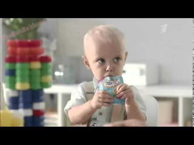 Реклама ФрутоНяня 2014 - Степан Сергеевич Сам ест!