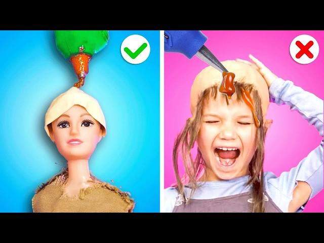 From Poor Barbie To Rich Bratz! *Fantastic Doll Hacks & Viral DIY Crafts*