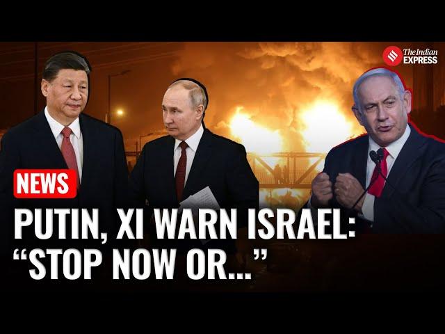 Putin and Xi Slam Israel’s Iran Strikes, Call for Ceasefire and Dialogue