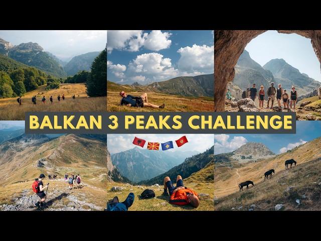 Climbing the tallest peaks in the Balkans. 3 Peaks Challenge: 4 countries, 4 days, 3 summits