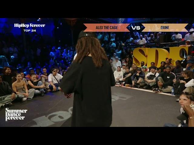 Alex The Cage vs Erine TOP 24 Hiphop Forever | Summer Dance Forever 2024