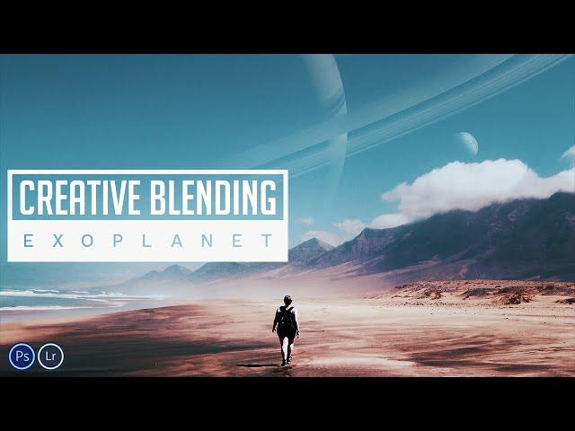 PHOTOSHOP TUTORIAL | Exoplanet Using Creative Blending