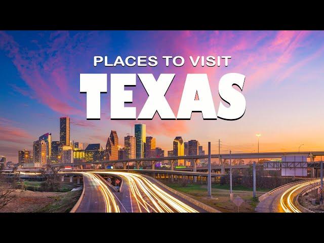 Top 10 Places to Visit in Texas ᐈ Texas Travel 4K