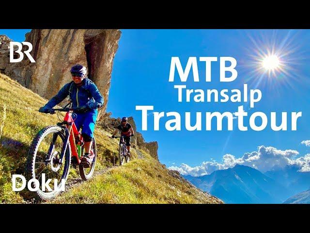 MTB Traumtour: Biken vom Mont Blanc bis Briancon | Bergauf-Bergab | Doku | BR